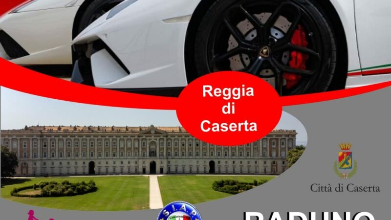 Caserta: SIAP, Ferrari e Lamborghini nel segno della solidarietà