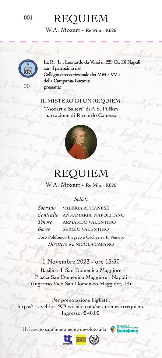 Napoli: alla Basilica San Domenico Maggiore concerto di beneficenza ‘Il mistero di un requiem’ 