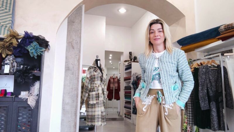 Salerno: iniziativa nazionale CNA Federmoda, apertura atelier di Valentina Biancullo