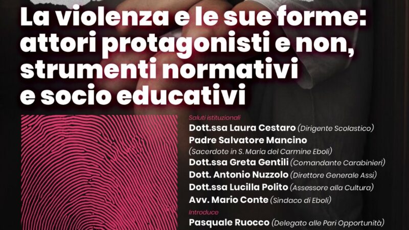 Eboli: Giornata contro violenza donne, incontro-dibattito