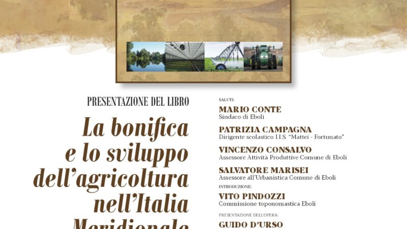 Eboli: 2 eventi su Agricoltura e Zootecnia 