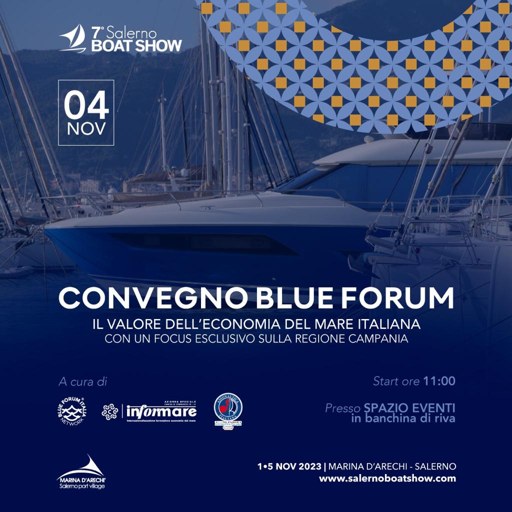 Salerno: convegno “Il valore dell’Economia del Mare della Campania” a Salerno Boat Show