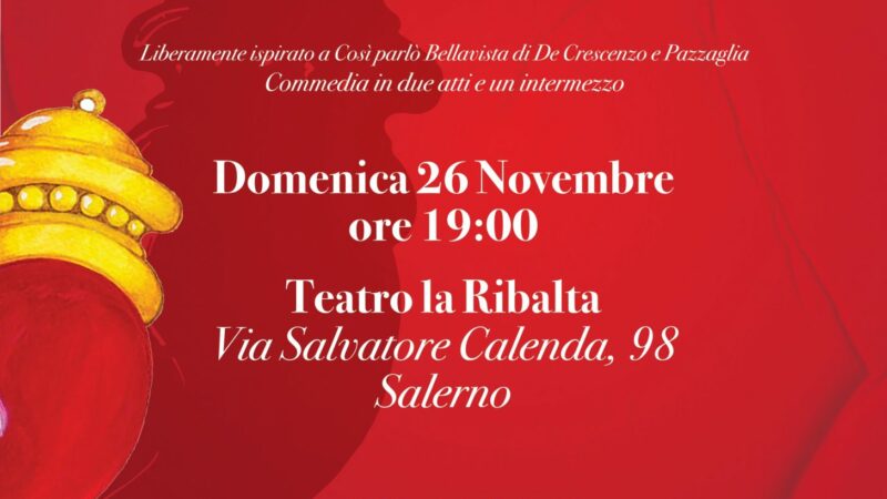 Salerno: 3° appuntamento per “I Diversi Volti del Teatro”