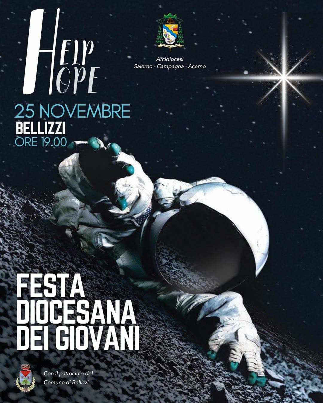 Bellizzi: “Help Hope”, Festa Diocesana Giovani, Arcivescovo Bellandi “Siate luminosi e non scoraggiatevi”