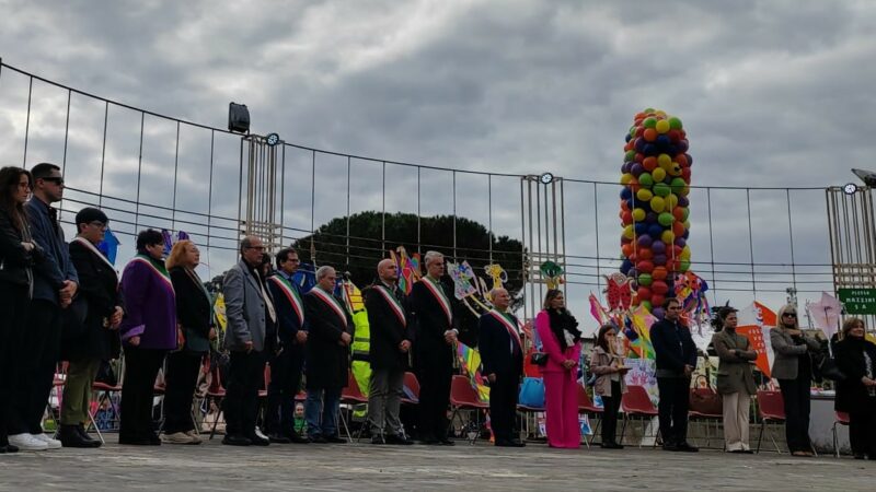 San Giorgio a Cremano: staffetta per 34° anniversario convenzione Onu su diritti bambini