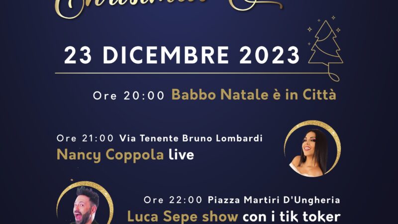 Castel San Giorgio: “La Notte del Commercio” vigilia di Natale tra musica e shopping