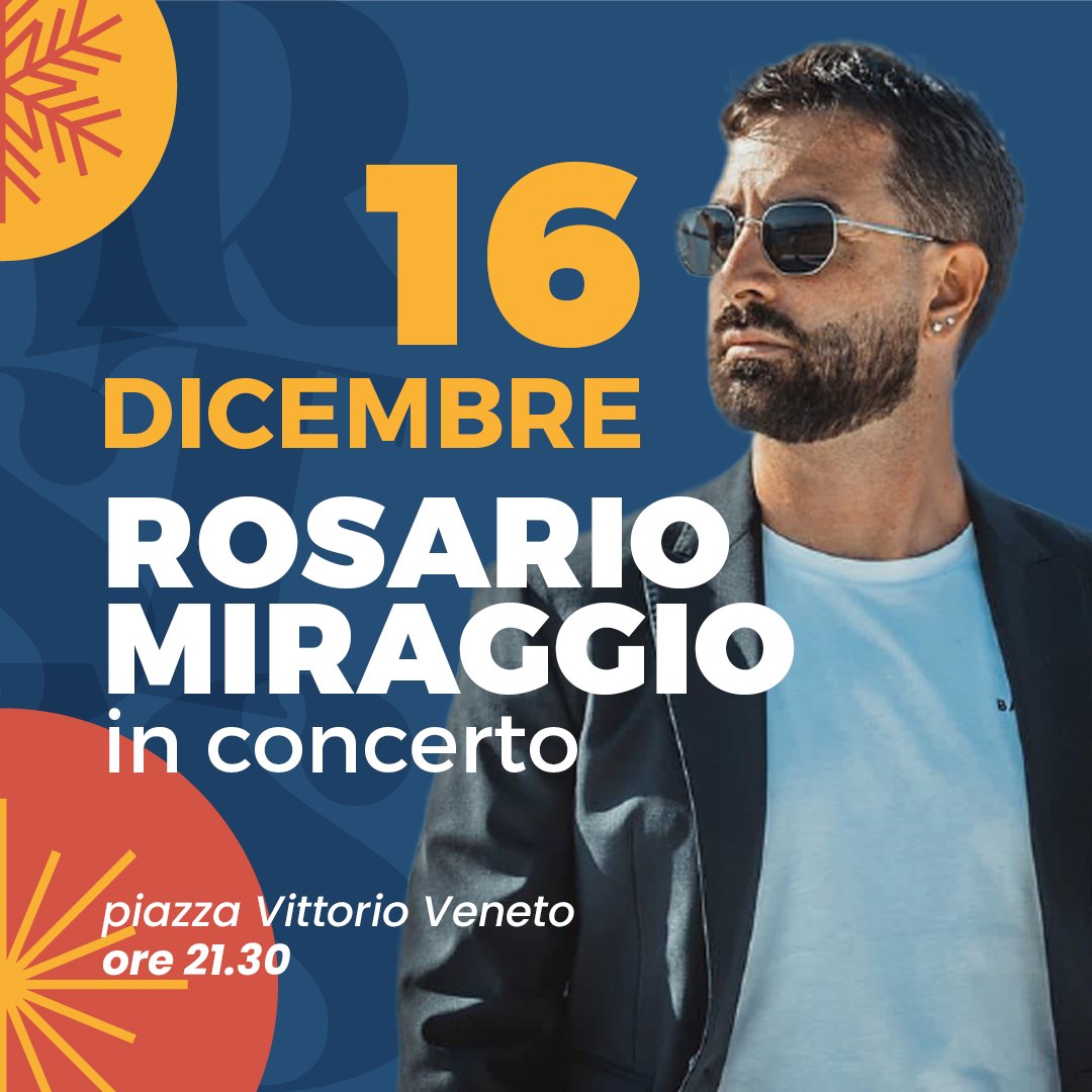 Scafati: rassegna natalizia, concerto di Rosario Miraggio