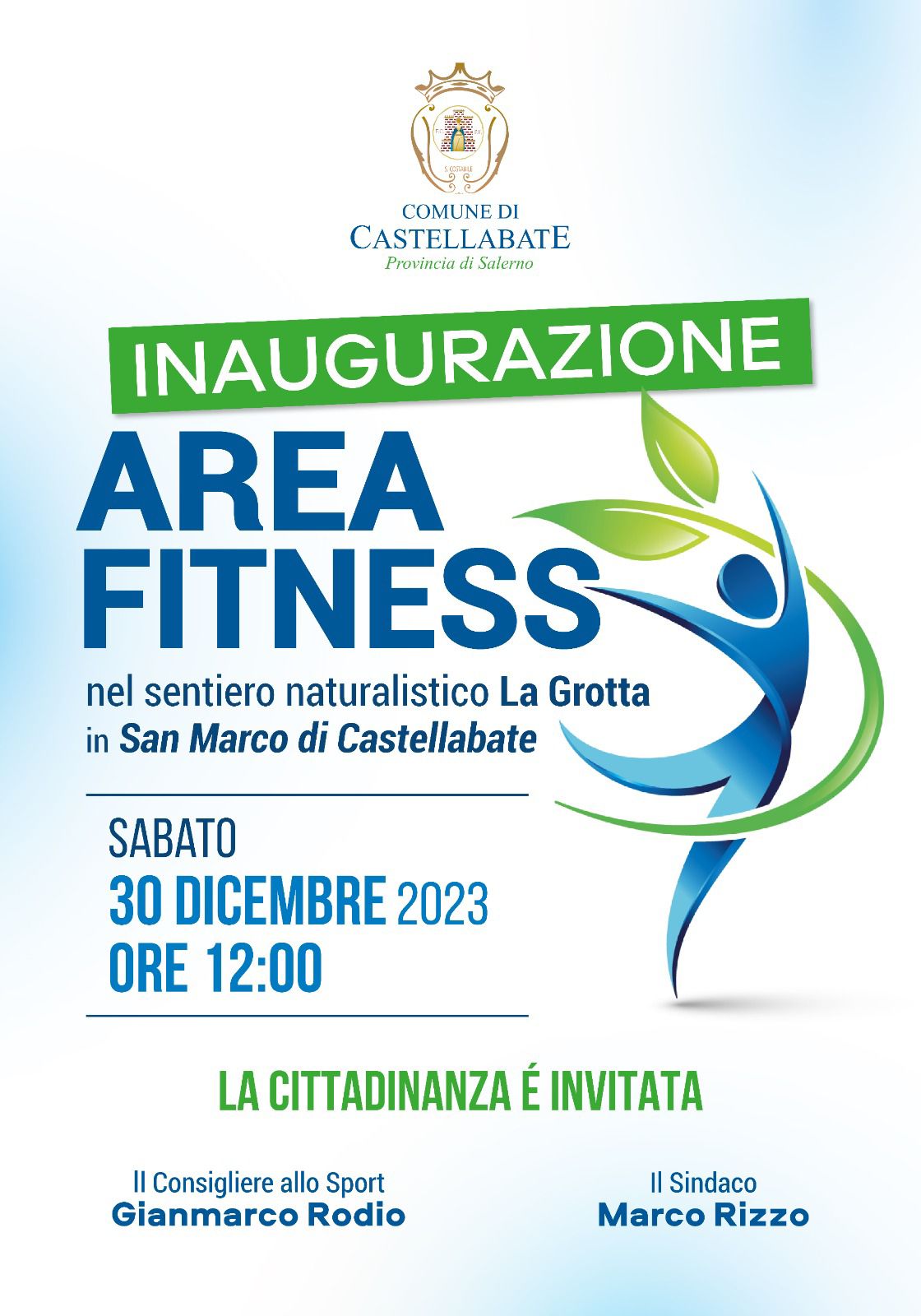 Castellabate: inaugurazione area Fitness