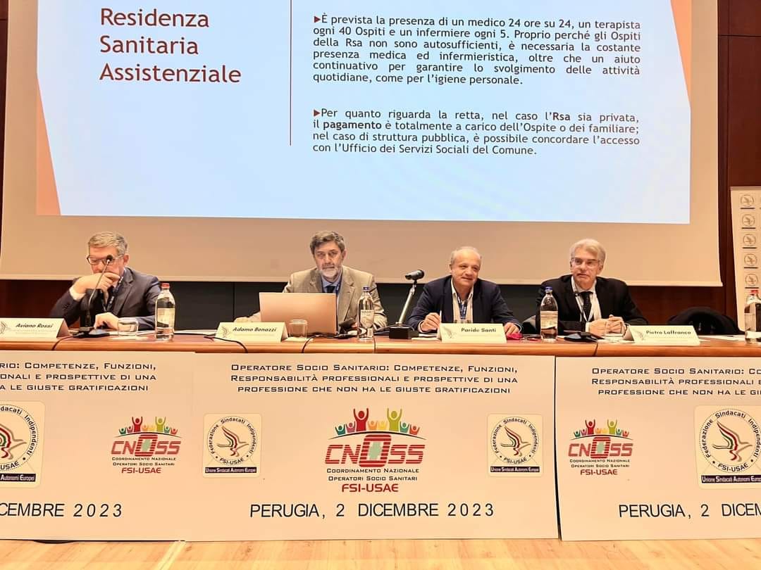 Perugia: FSI-USAE, grande partecipazione a Convegno nazionale per OSS