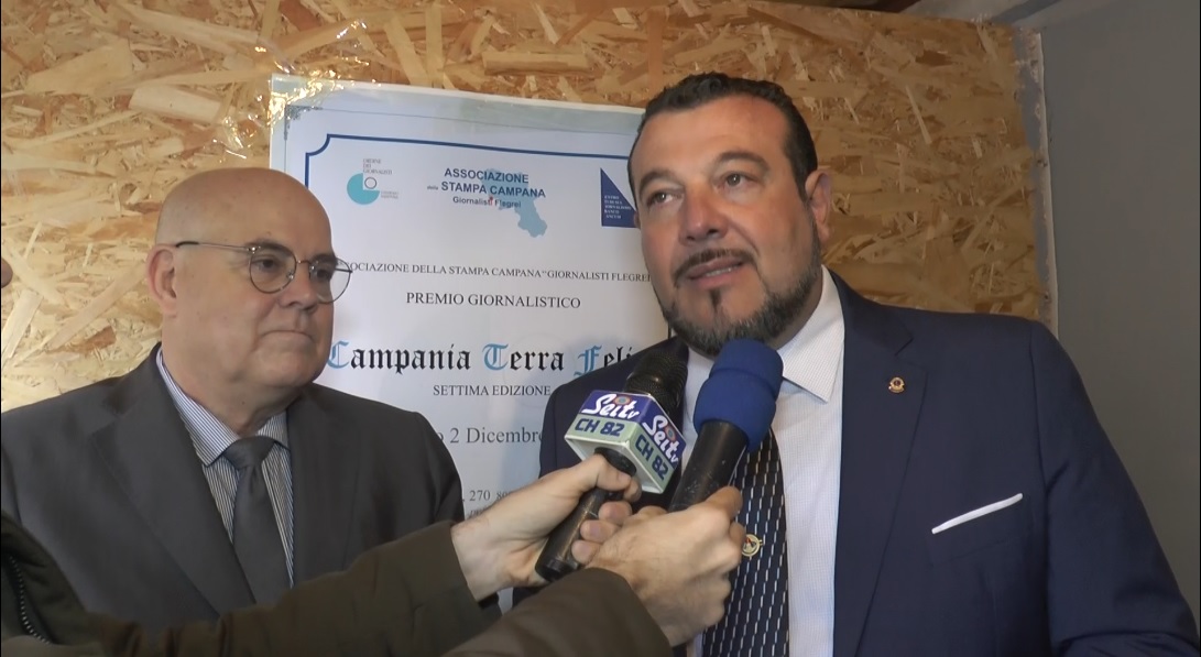 Campania: a Luigi Snichelotto Premio “Campania Terra Felix” per Giornalismo Televisivo