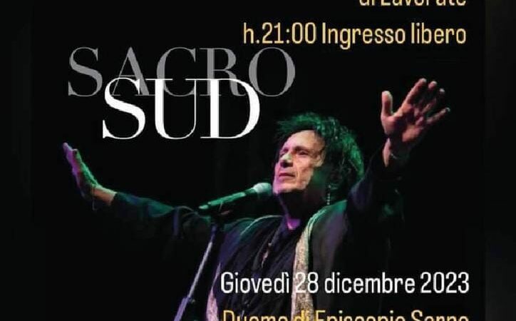 Sarno: Enzo Avitabile in concerto “Sacro Sud”