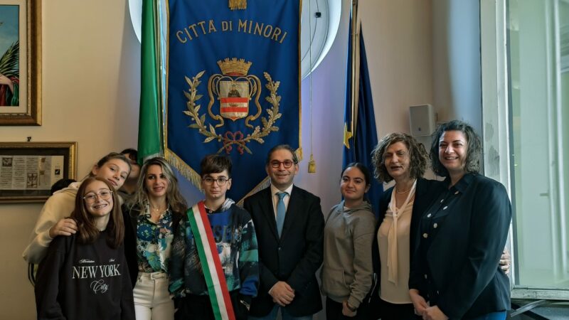 Minori: Sindaco dei Ragazzi a Palazzo di Città