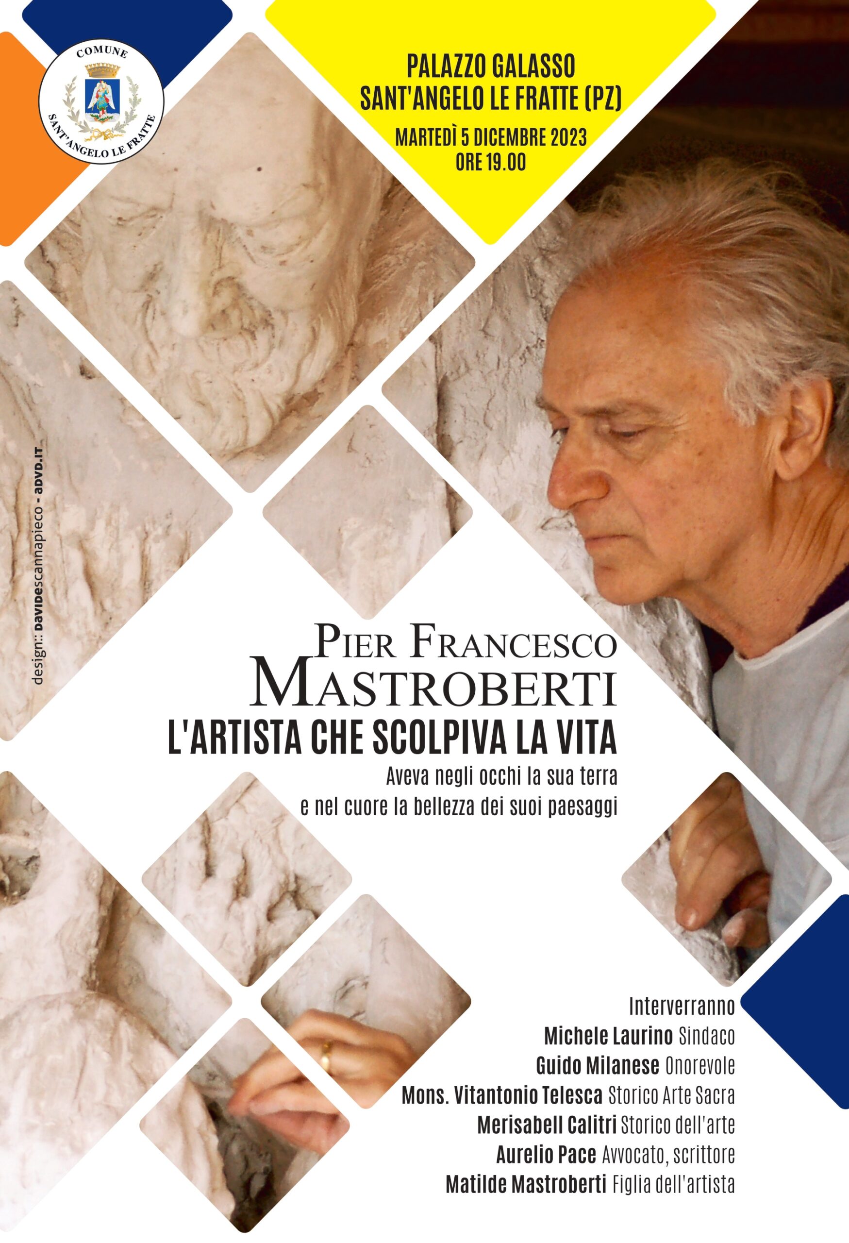 Sant’Angelo Le Fratte: ricordo dello scultore Pier Francesco Mastroberti