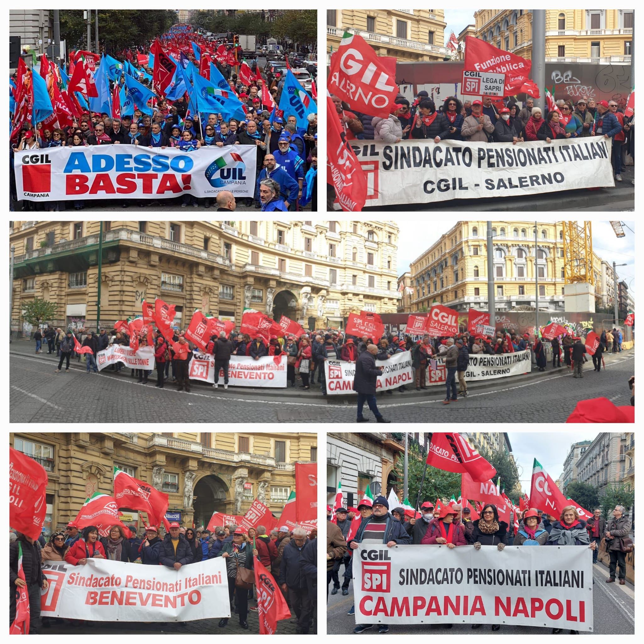 Salerno: Cgil, Pensionati in piazza contro nuova Finanziaria