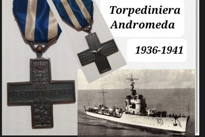 La storia della torpediniera  Andromeda       