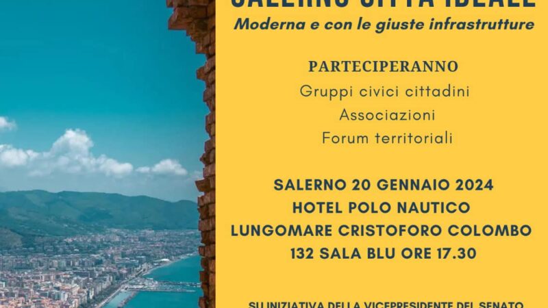 Salerno: M5S, Villani “Cantiere delle Idee con Vicepresidente del Senato Castellone”