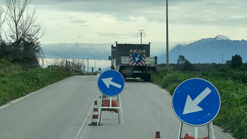 Eboli: partiti lavori su Sp 30