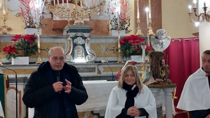 Salerno: Santuario Maria SS. del Carmine, incontro con Arciconfraternita di Santa Filomena