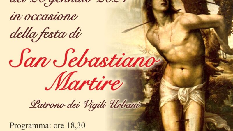 Pagani: Messa per festività martire San Sebastiano
