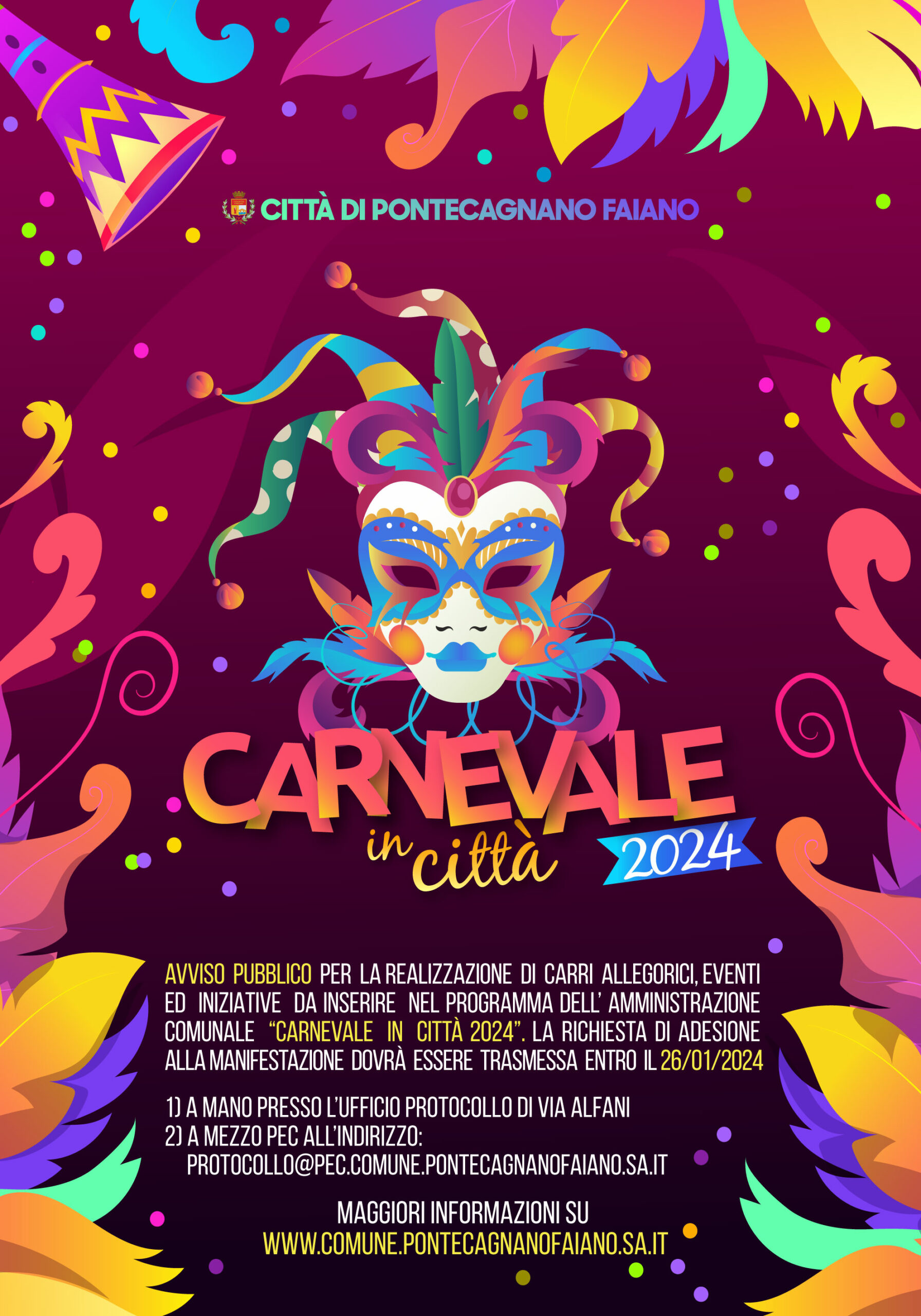 Pontecagnano Faiano: Carnevale in città 