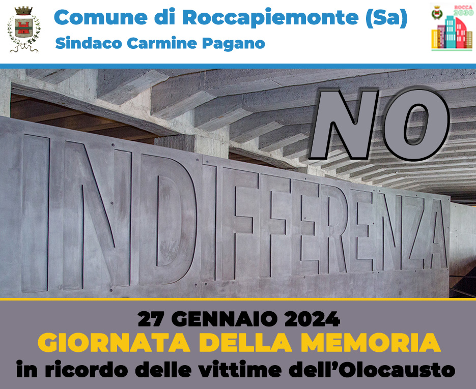 Roccapiemonte: Giornata della Memoria in ricordo vittime Shoah