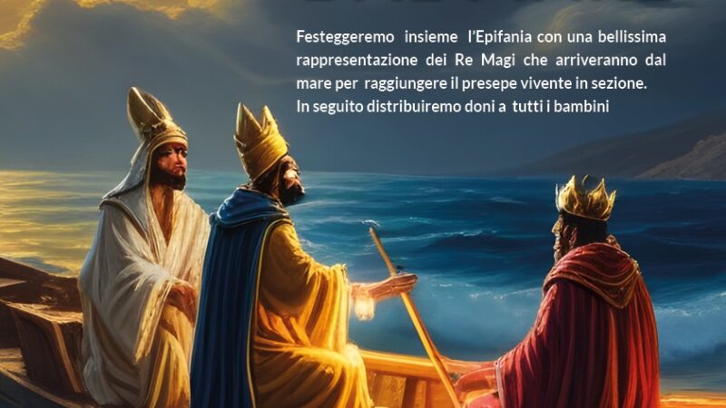 Salerno: Epifania, a Lega Navale Italiana “I Re Magi vengono dal mare” per solidarietà 