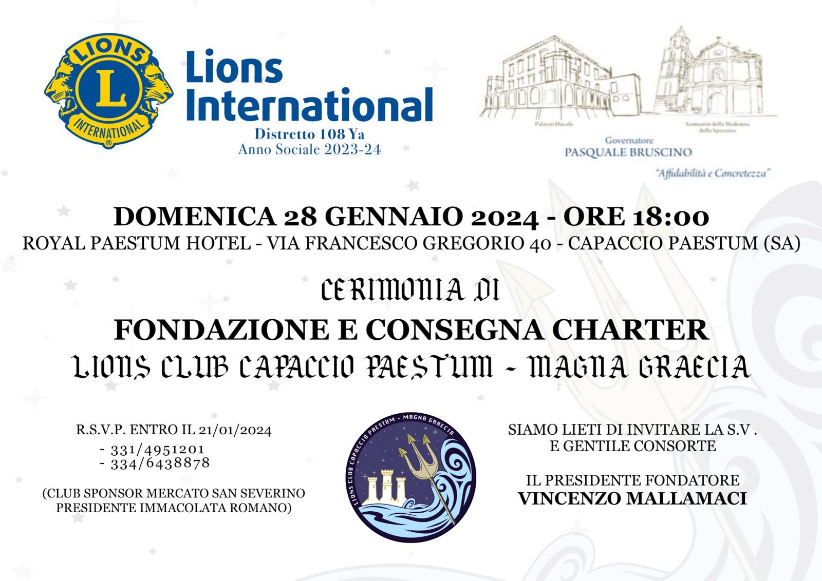 Capaccio Paestum: Lions, nuovo Club