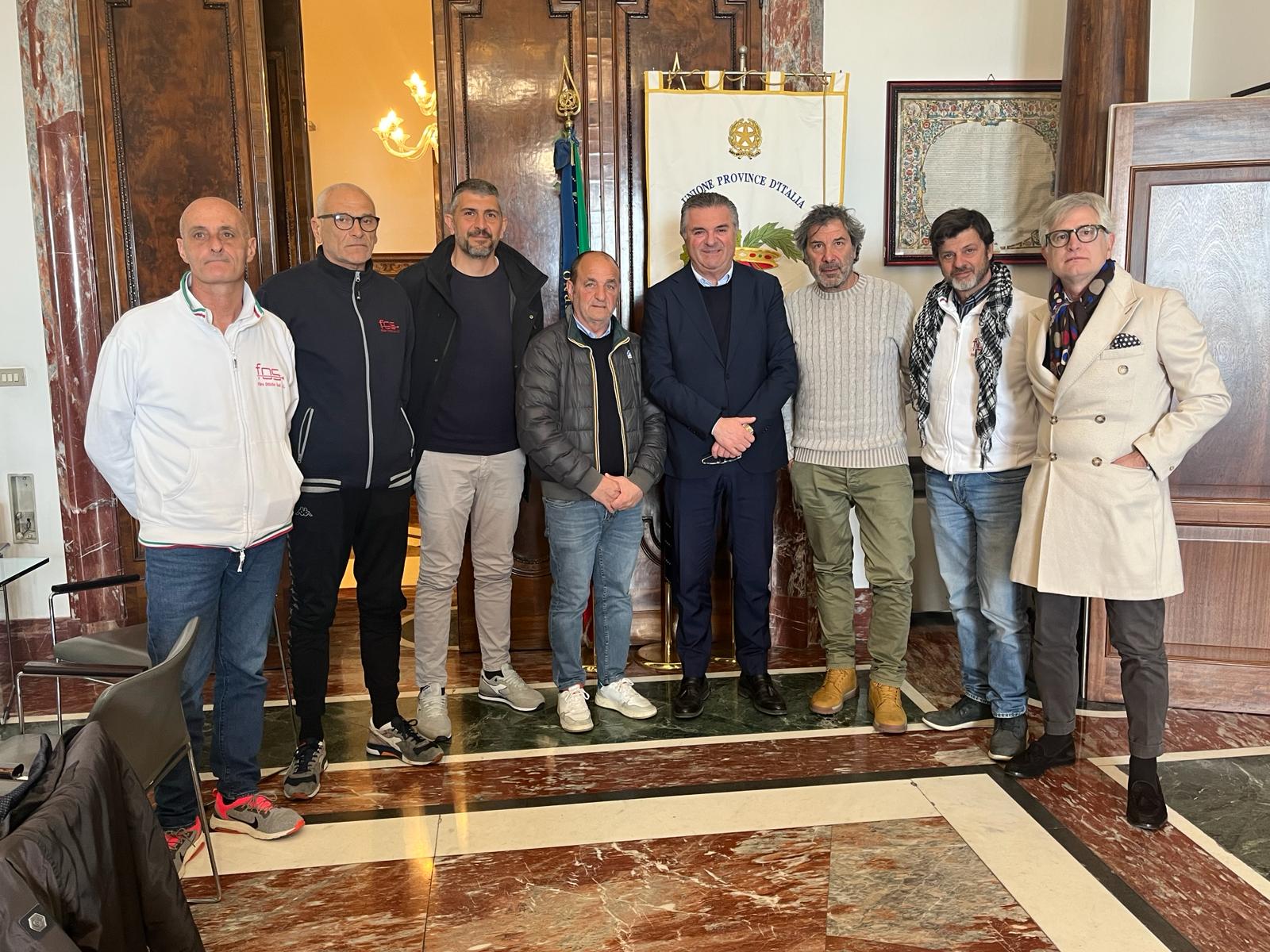 Salerno: Palazzo Sant’Agostino, incontro Presidente Alfieri – lavoratori FOS di Battipaglia