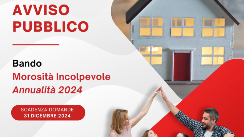 Castel San Giorgio: pubblicato bando per accesso a fondo per inquilini morosi incolpevoli, annualità 2024 