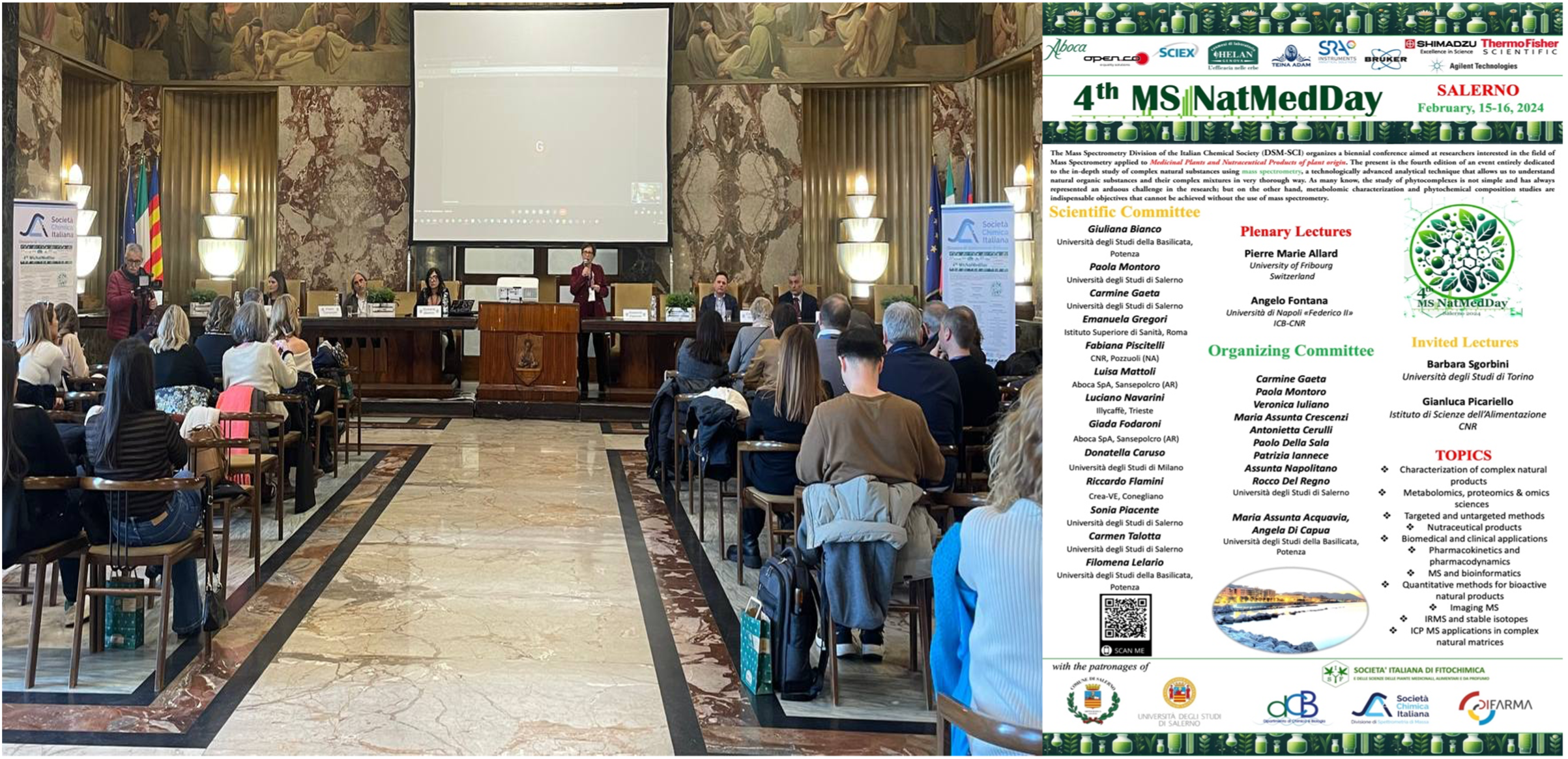 Salerno: a Palazzo di Città svolta IV ediz. congresso MS NatMedDay.