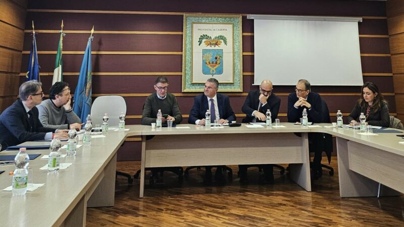 Salerno: presidente Alfieri a Caserta per Consiglio Direttivo UPI Campania
