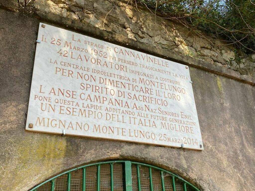 Caserta: Cisal, strage di Cannavinelle, commemorazione 42 caduti