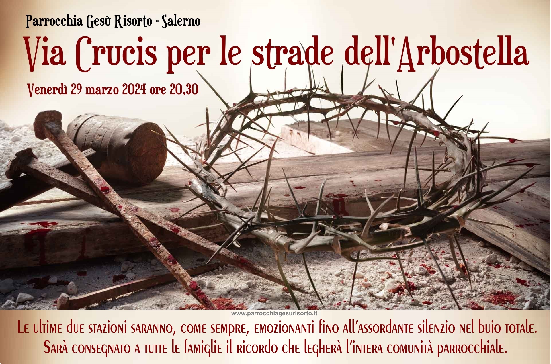 Salerno: Via Crucis per vie dell’Arbostella