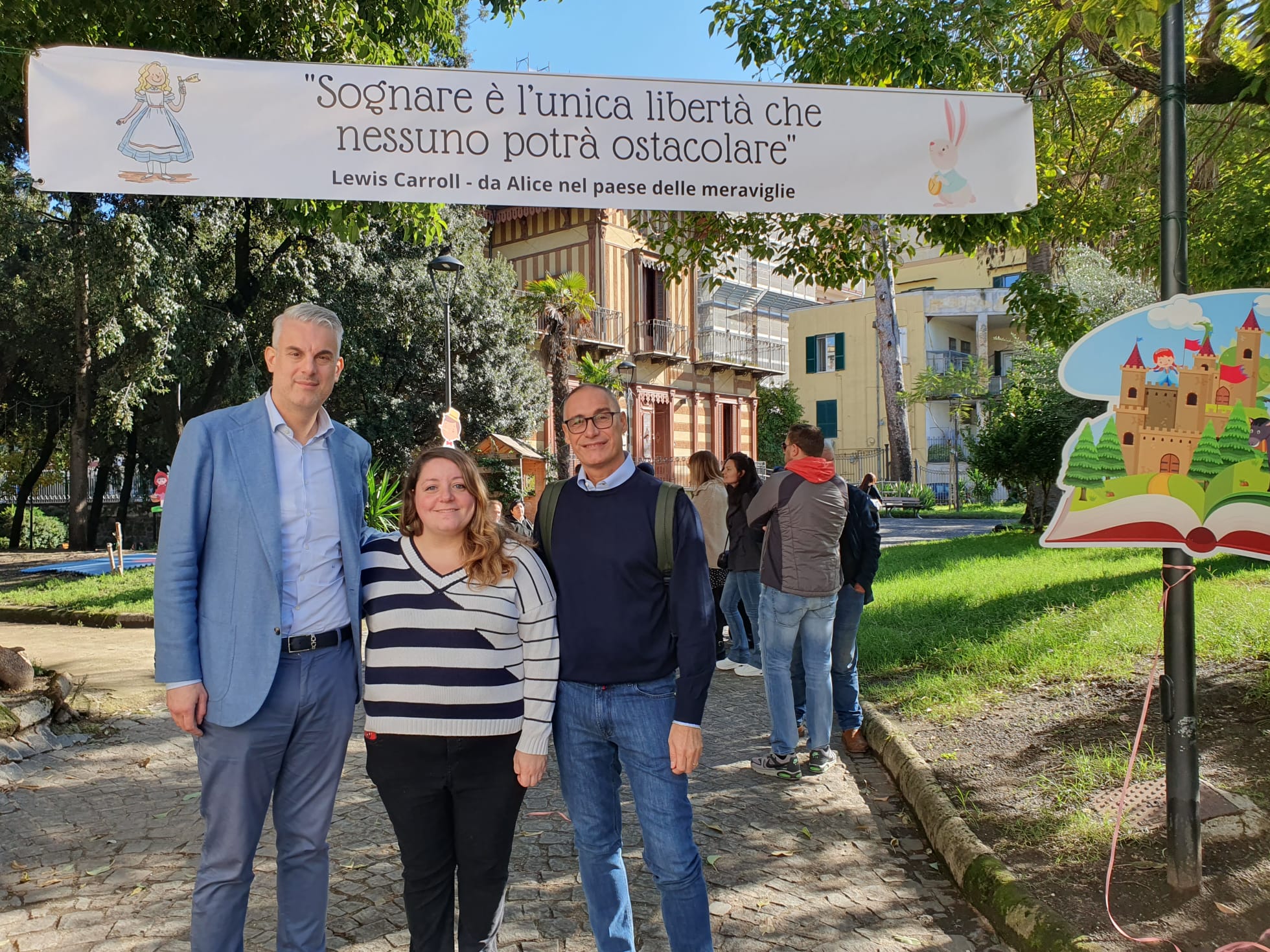 San Giorgio a Cremano: voce dei bambini in filodiffusione nel Parco Letterario di Villa Falanga 