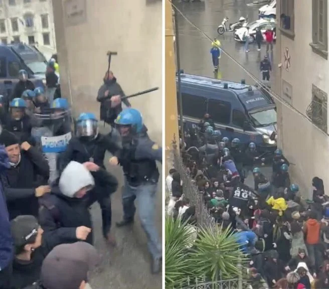 Pisa: inchiesta a Poliziotti per manganellate a studenti in protesta pro Palestina
