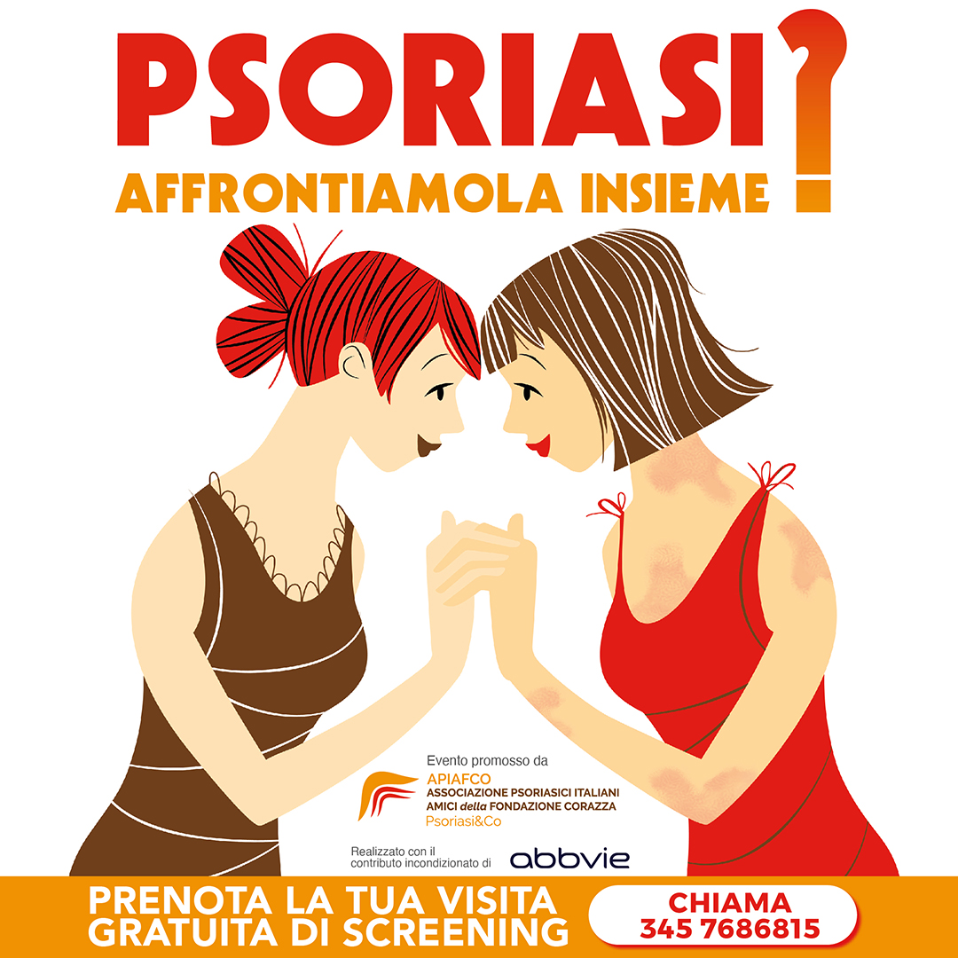 Cava de’ Tirreni: “Psoriasi? Affrontiamola insieme”, screening gratuiti