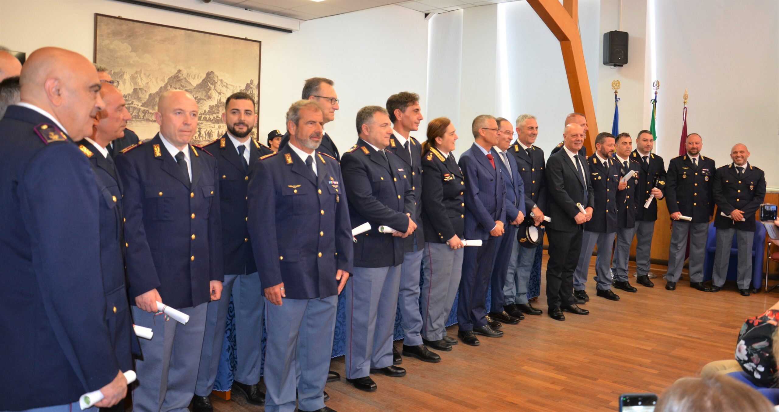 Salerno: Giornata di celebrazioni in Questura