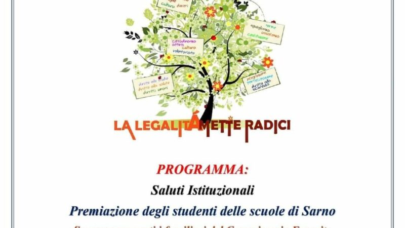 Sarno: concorso su legalità a Commissario Antonio Esposito vittima Brigate Rosse