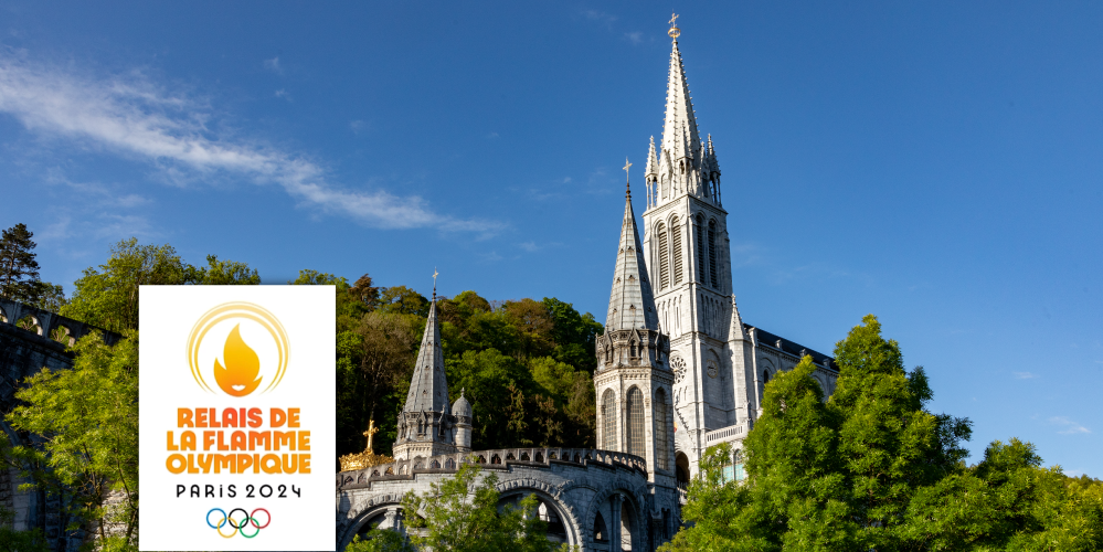 Lourdes: arrivo Fiamma Olimpica