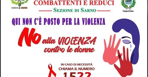 Sarno: inaugurazione panchina rossa contro violenza alle donne