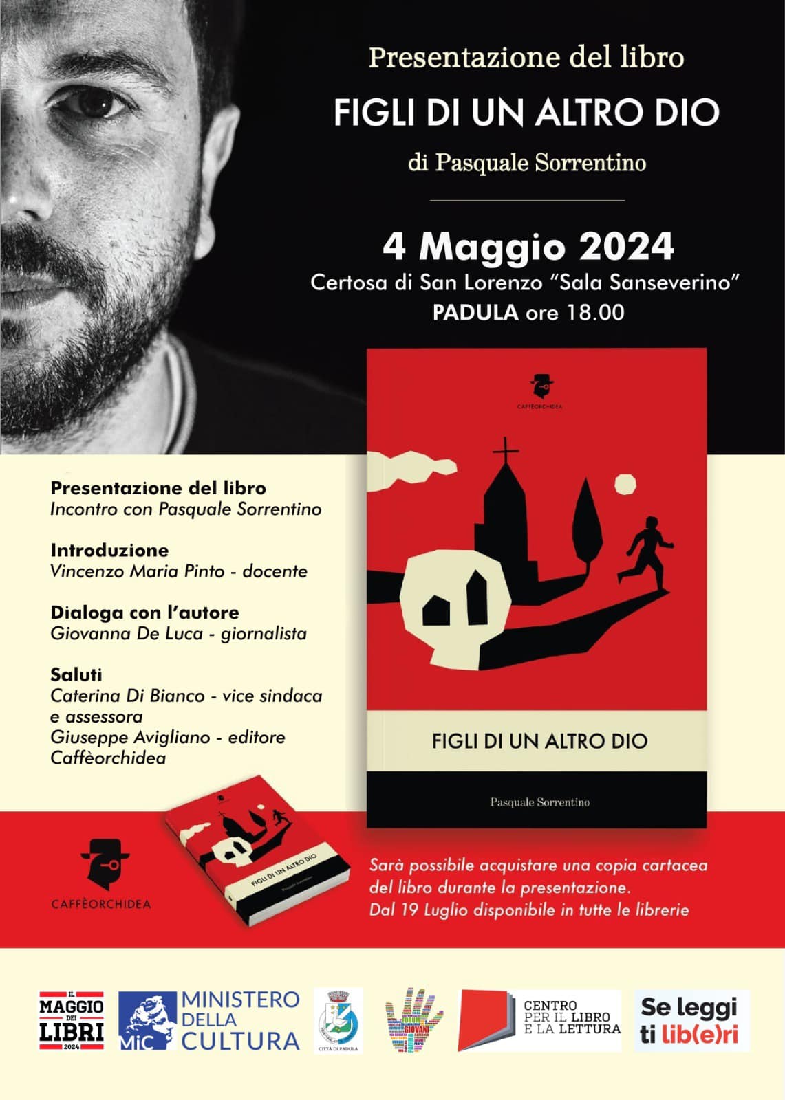 Padula: Maggio dei libri, presentazione testi d’autori locali