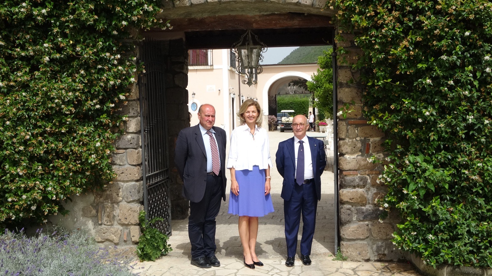 Caserta: internazionalizzazione e promozione territorio, visita Ambasciatore Repubblica di Lituania, in Italia, Dalia Kreivienè  