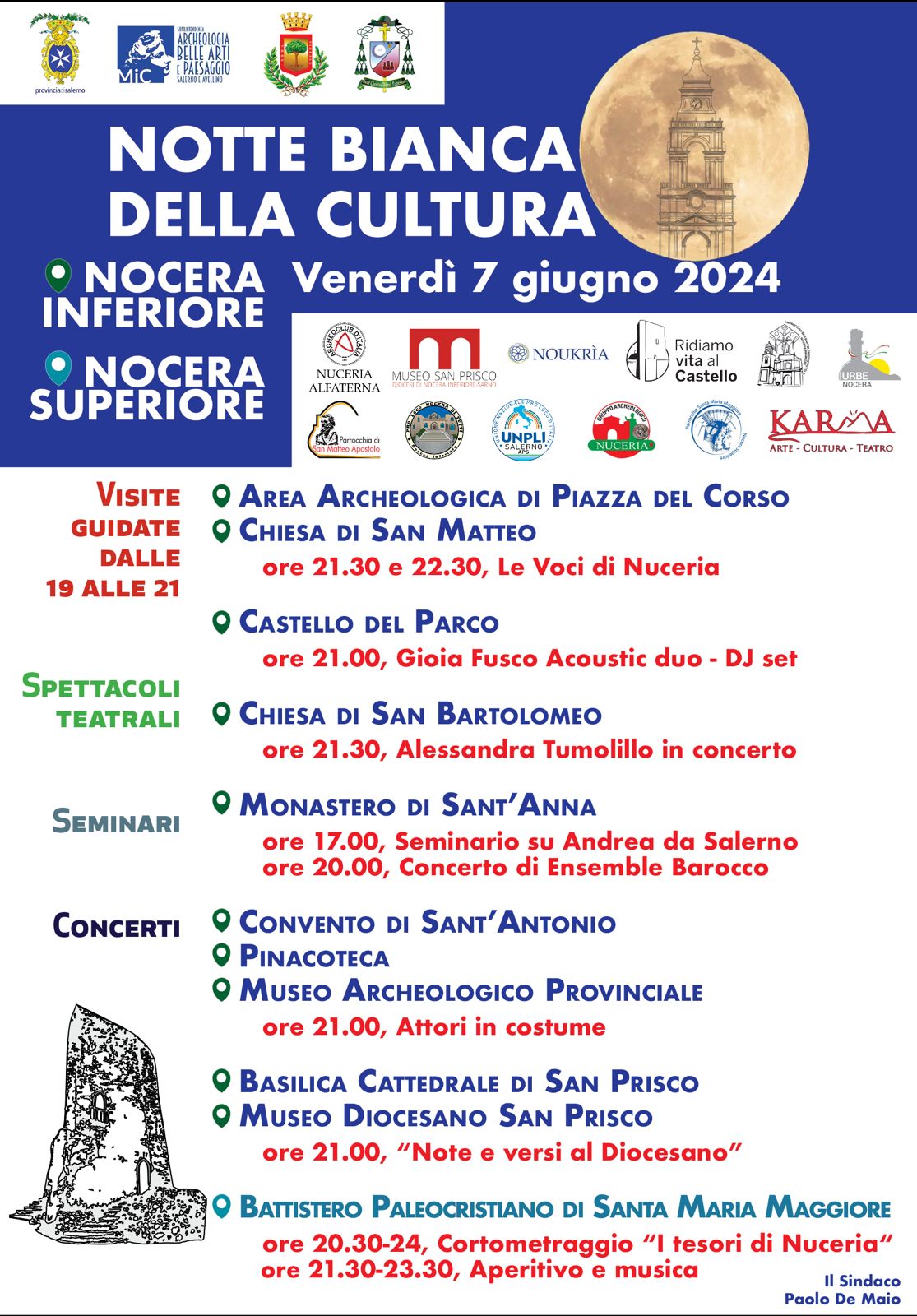 Nocera Inferiore: Notte Bianca della Cultura