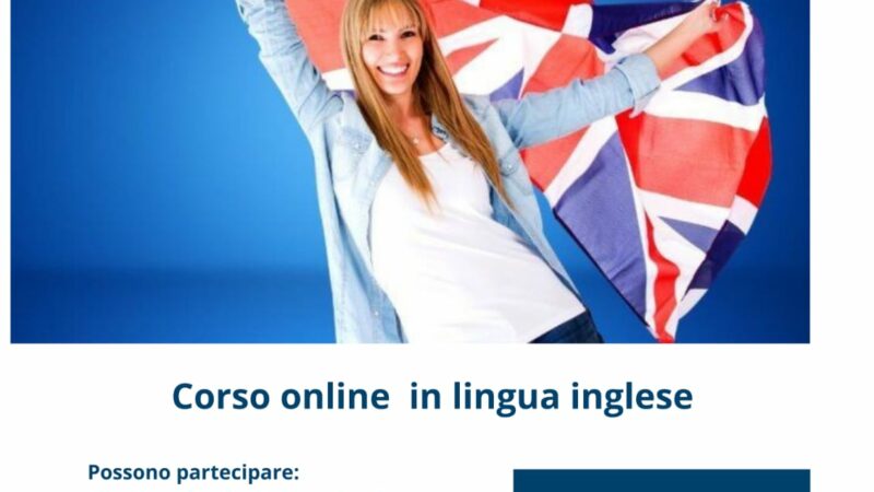 Salerno: in partenza corso online gratuito in lingua inglese