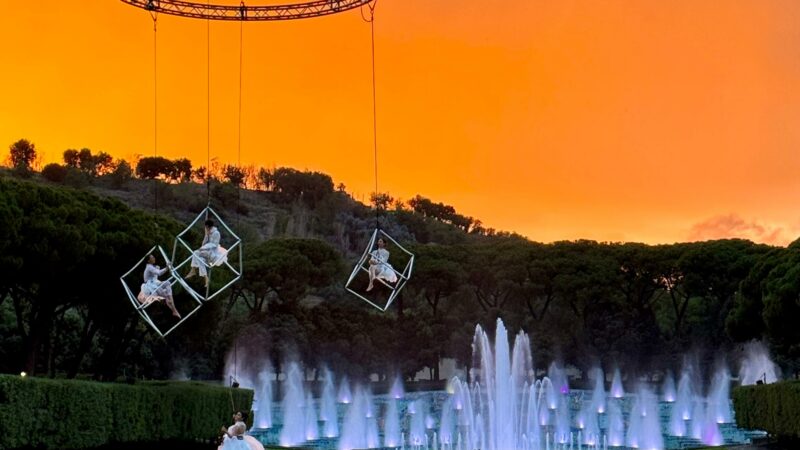 Napoli: Mostra d’Oltremare, riaccensione fontana dell’Esedra  