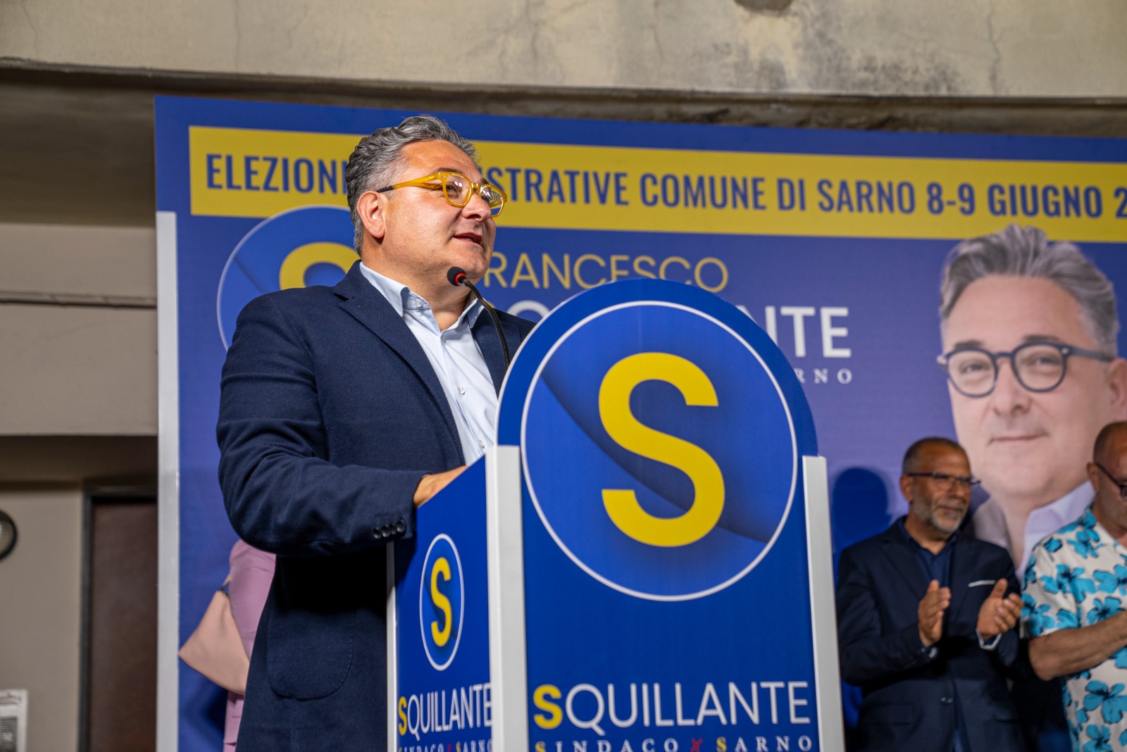 Sarno: Amministrative, chiusura campagna elettorale candidato Sindaco Franceso Squillante