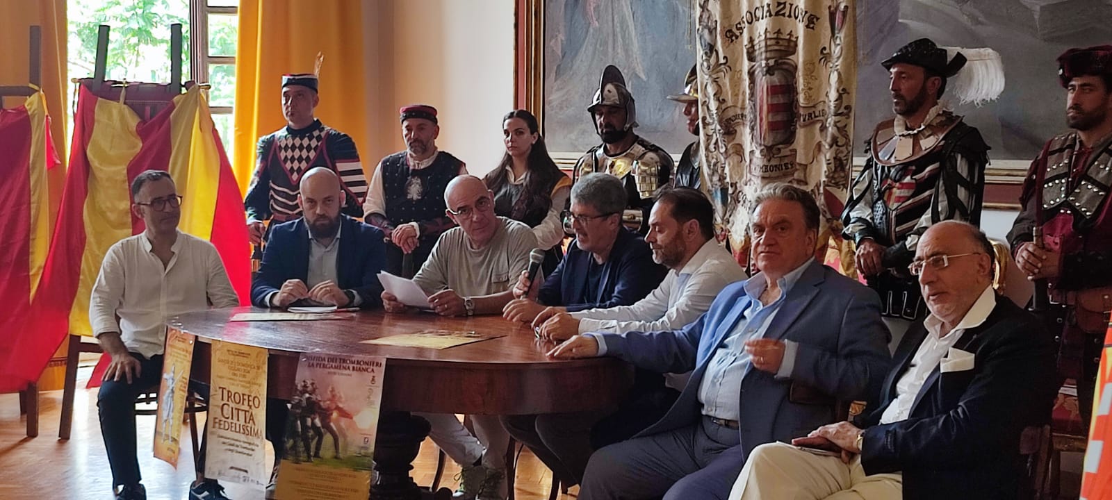 Cava de’ Tirreni: presentato programma 48^ ediz. Disfida dei Trombonieri