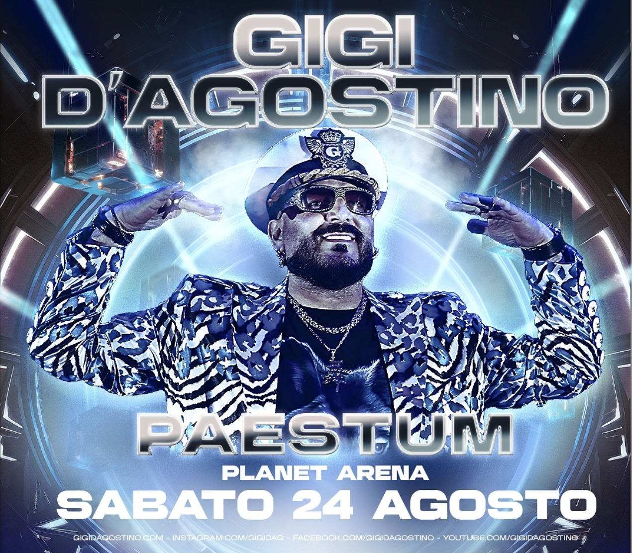 Paestum: all’Arena live di Gigi D’Agostino