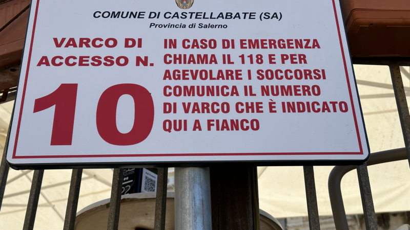 Castellabate: 17 varchi d’accesso per mezzi di soccorso su spiagge