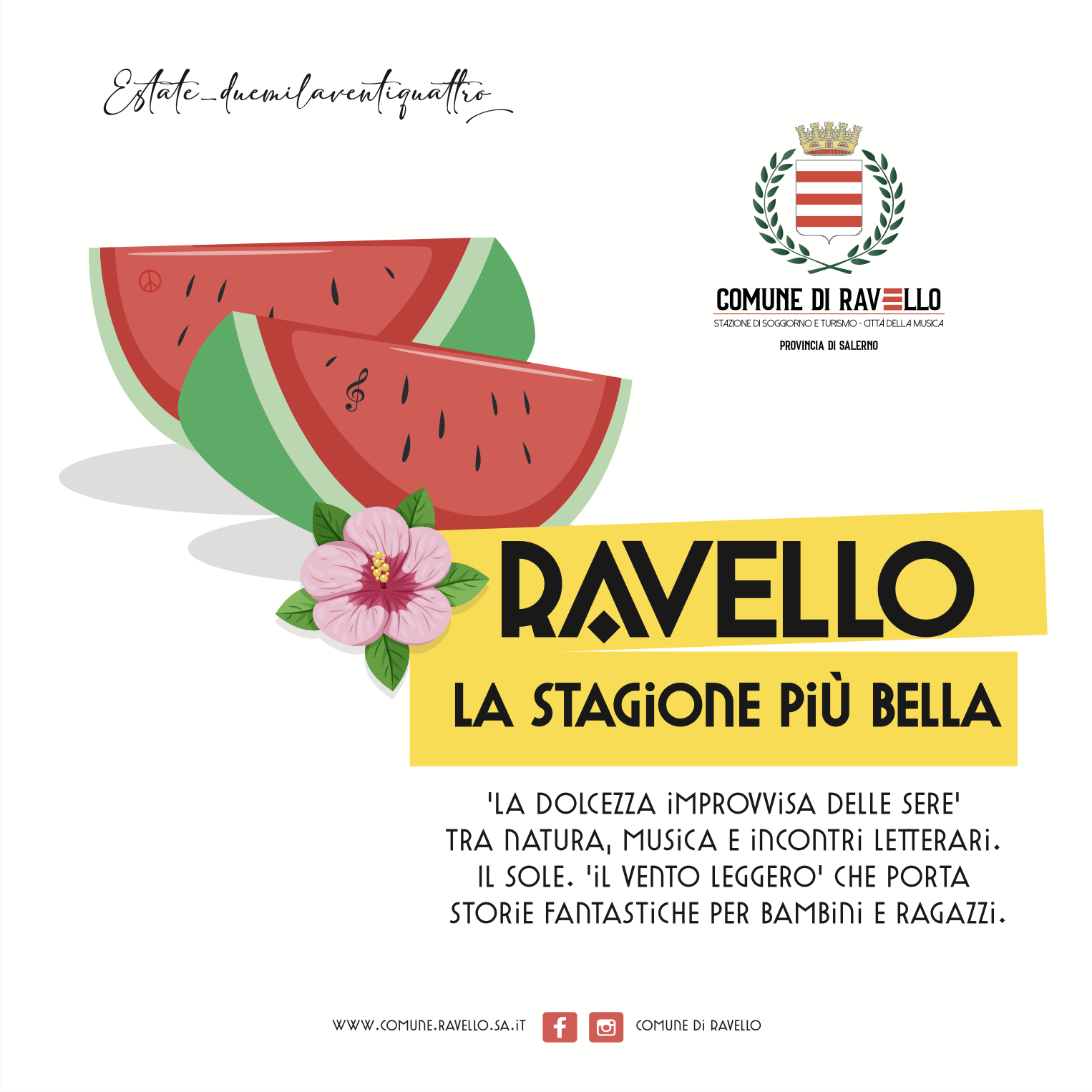 Ravello: rassegna “Ravello, la stagione più bella” per bambini e ragazzi tra Giardini del Monsignore e frazioni 